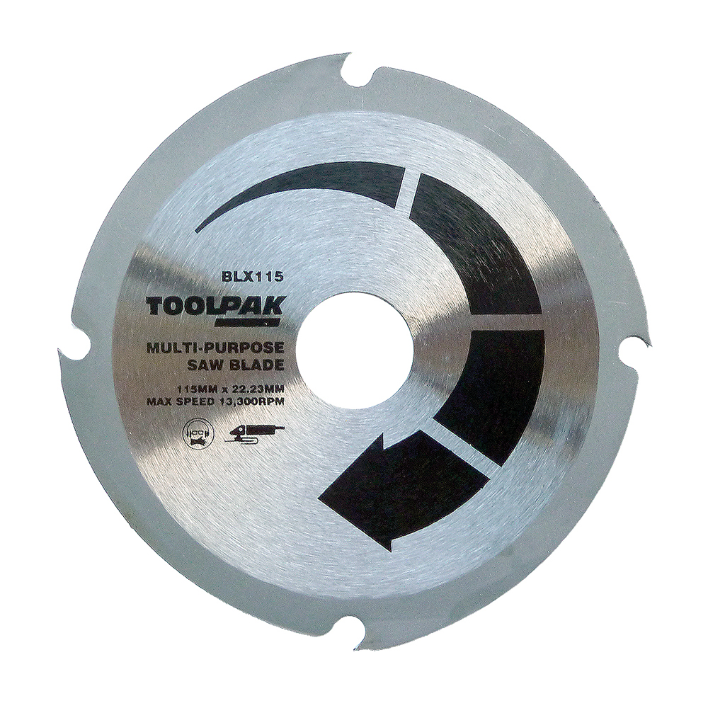 115mm x 22.23mm x 4T Angle Grinder Saw Disc